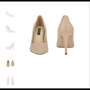 Brand new Nine West Ezra Toe Pump - Ivory leather